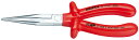 クニペックス(KNIPEX)絶縁ロングラジオペンチ200mm【ディップコーティング】〔2617-200〕2617200