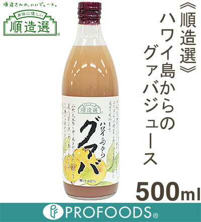 《順造選》グァバジュース（果汁40％）【500ml】