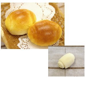 冷凍生地バターロール　ケース販売【30gx160】