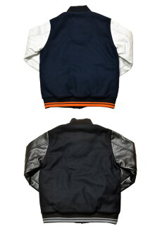 BE@RBRICKDESTROYERJACKET(NAVY/BLACK)