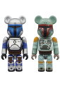 BE@RBRICK STAR WARS(TM) 2 PACK JANGO FETT(TM) & BOBA FETT(TM)