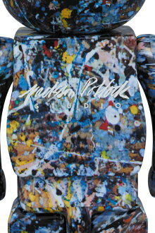 BE@RBRICKJacksonPollockStudio100%【2016年6月下旬発売・発送予定】