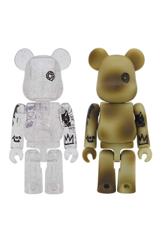 BE@RBRICK（ベアブリック）UNKLE 100％（CAMOUFLAGE / CLEAR ）