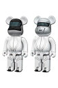 BE@RBRICK 400% DAFT PUNK（TRON LEGACY Ver.）2 PACKThe Game Has Changed.