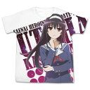 【送料無料対象商品】コスパ 冴えない彼女の育てかた 霞ヶ丘 詩羽フルグラフィックTシャツ WHITE 【ネコポス/ゆうパケット対応】