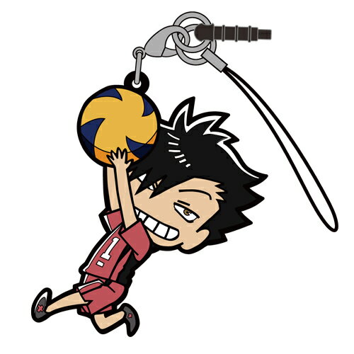 【ネコポス/DM便対応】コスパ ハイキュー!! 烏野高校 VS 白鳥沢学園高校 黒尾鉄朗つままれストラップ【2017年1月発売予定 予約商品】