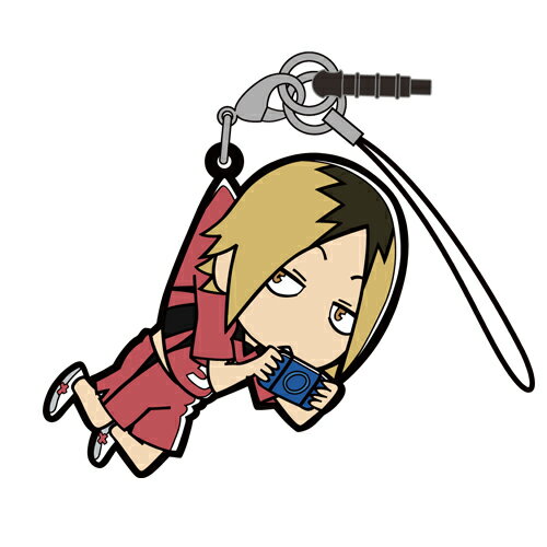 【ネコポス/DM便対応】コスパ ハイキュー!! 烏野高校 VS 白鳥沢学園高校 孤爪研磨つままれストラップ【2017年1月発売予定 予約商品】