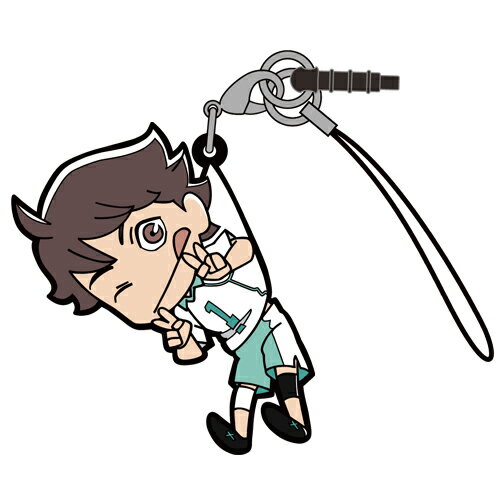 【ネコポス/DM便対応】コスパ ハイキュー!! 烏野高校 VS 白鳥沢学園高校 及川徹つままれストラップ【2017年1月発売予定 予約商品】