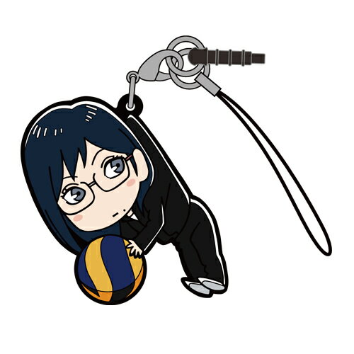 【ネコポス/DM便対応】コスパ ハイキュー!! 烏野高校 VS 白鳥沢学園高校 清水潔子つままれストラップ【2017年1月発売予定 予約商品】