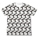 【送料無料対象商品】コスパ ポプテピピック ピピ美オールプリントTシャツ WHITE【ネコポス/DM便対応】【8月再販予定 予約商品】