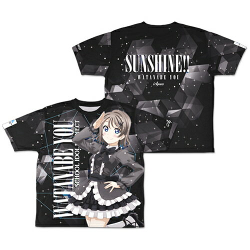 【送料無料対象商品】コスパ ラブライブ！サンシャイン!! 渡辺 曜 両面フルグラフィックTシャツ ゴスロリVer.【ネコポス/DM便対応】【2019年3月発売予定 予約商品】
