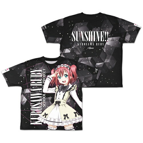 【送料無料対象商品】コスパ ラブライブ！サンシャイン!! 黒澤ルビィ 両面フルグラフィックTシャツ ゴスロリVer. 【ネコポス/DM便対応】【2019年3月発売予定 予約商品】