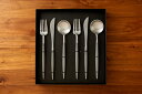 【お買い物マラソン限定P10倍】クチポール ゴア・グレー ディナーセット 6PCS / Cutipol GOA-Gray