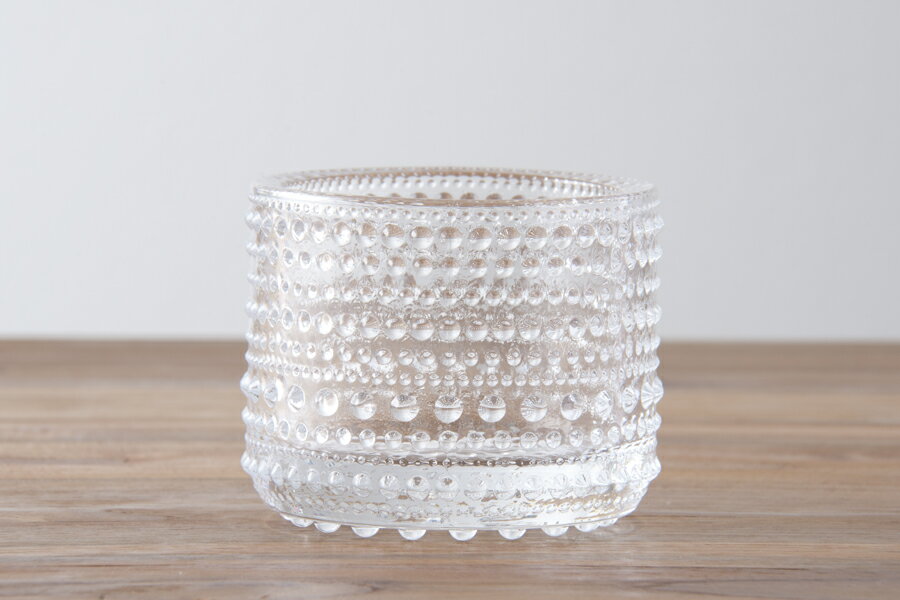 イッタラ　カステヘルミ　キャンドルホルダー　クリア　/　iittala　Kastehelmi