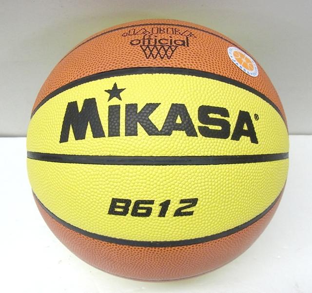 【6号球】 MIKASA（ミカサ）　バスケットボール [検定球6号] 　特殊天然皮革製　B612
