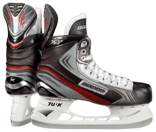 BAUER（バウアー)　VAPOR　X5.0 （ベイパー エックス5．0）　JR（ジュニア） アイスホッケースケート靴 ☆研磨無料☆(TR) 【マラソン201207_趣味】