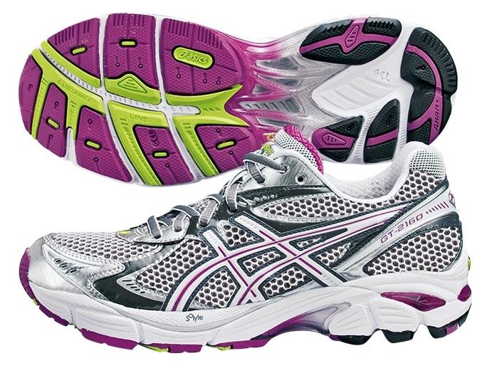 asics（アシックス）　LADY GT-2160 NEW YORK（レディ GT-2160 ニューヨーク）　レディース ランニングシューズ （7401）カーボン×ホワイト　TJG303 【マラソン201207_趣味】