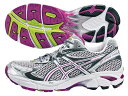 【☆特別価格☆25％OFF☆】asics（アシックス）　LADY GT-2160 NEW YORK（レディ GT-2160 ニューヨーク）　レディース ランニングシューズ （7401）カーボン×ホワイト　TJG303