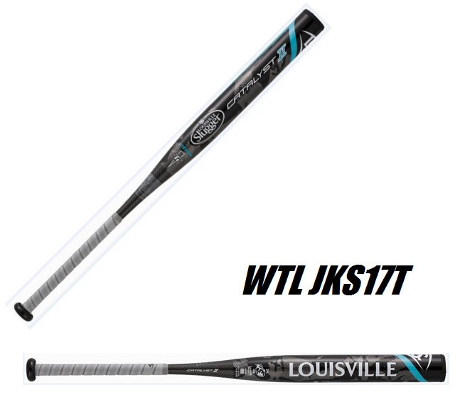 Louisville Slugger（ルイスビルスラッガー） カタリストII TI ソフトボール用バット　 (革・ゴム3号） 2017 WTLJKS17T