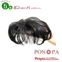 部分ウイッグ 人毛100% つむじ トップピース PON-PA