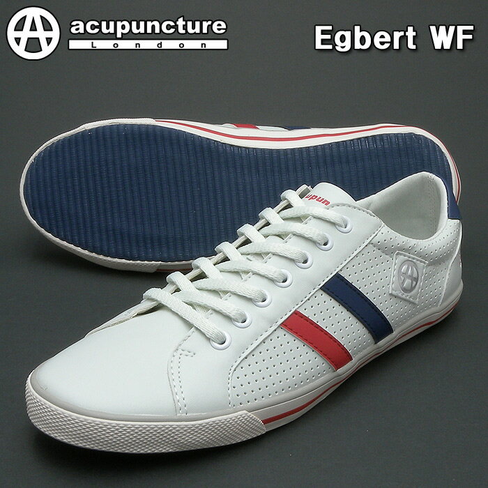 【送料無料】acupuncture(アキュパンクチャー)Egbert WF(エグバート) A10201 ホワイト/ネイビー/レッド【YDKG】【smtb-kd】★レビュー記入で送料無料★2011年8月発売acupuncture(アキュパンクチャー)