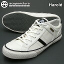 【送料無料】acupuncture(アキュパンクチャー)Harold(ハロルド) A10901 ホワイト/ブラックローカット