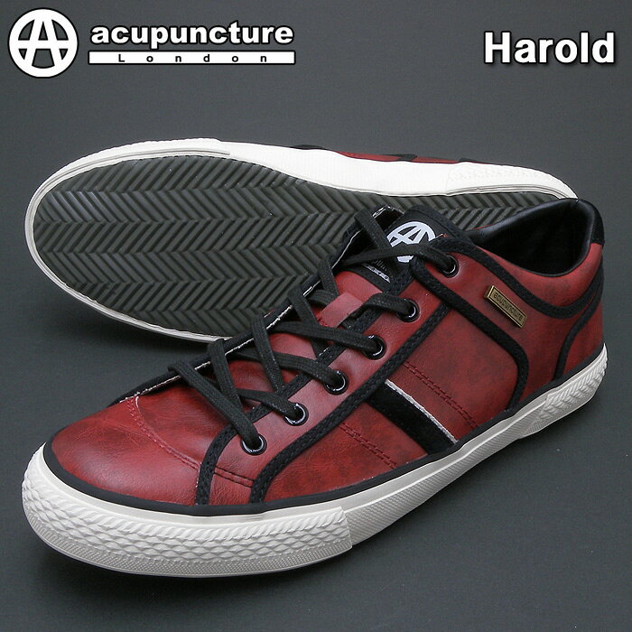 【送料無料】acupuncture(アキュパンクチャー)Harold(ハロルド) A10903 ワイン/ブラックローカット