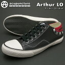 【送料無料】acupuncture(アキュパンクチャー)A20202 Arthur LOアーサーローカットブラック/レッドメンズスニーカー