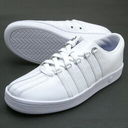 <strong>ケースイス</strong> レザー スニーカー 天然皮革 <strong>K-SWISS</strong> CLASSIC 88 クラシック 88 ホワイト 本革 ユニセックス ローカット ビジネスカジュアル ビジカジ 人気定番商品 02248-06322 送料無料 販売中