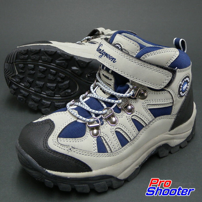 レビュー記入で★楽天ポイント10倍★※KID’S TREKKING SHOES（キッズトレッキングシューズ）※【MONTGREEN】モントグリーンMG-7888 HI-CUT モントグリーン7888 ハイカットNAVY（ネイビー）10P_0802