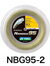 [楽天市場]送料無料 YONEX (ヨネックス)　バドミントン・ストリング　ナノジー95　200mロール　NBG95−2　30％OFF耐久性と鋭い弾きを実現