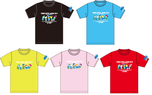 YONEX（ヨネックス）オープンジャパン2011年記念ドライTシャツ YOB11219メール便対応（今なら全国どこでも送料無料）