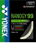 [楽天市場] YONEX (ヨネックス)　バドミントン・ストリングスナノジー99　NANOGY99　NBG992012年3月中旬発売、送料無料