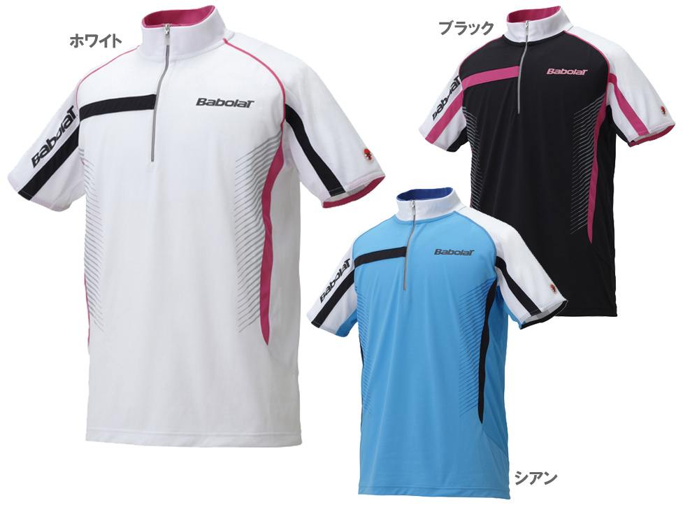 【2012新製品】Babolat（バボラ）Unisex ショートスリーブシャツ BAB-1201【2012SS】