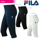 【対象3店舗買いまわり最大10倍▲~1/16 23:59】フィラ FILA テニスウェア レディース 3/4レギンス VL8007 2018SS