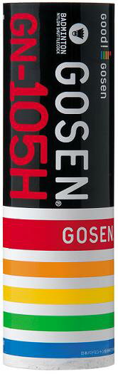 GOSEN（ゴーセン）ナイロンシャトルコックGN-105H（1筒6コ入）