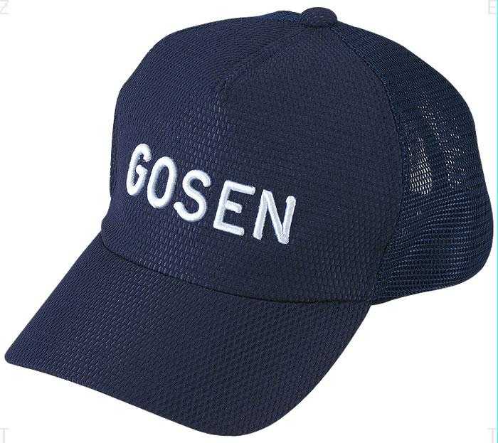 『即日出荷』 GOSEN（ゴーセン）【アメリカンメッシュキャップ　C0802】17 ネイビー