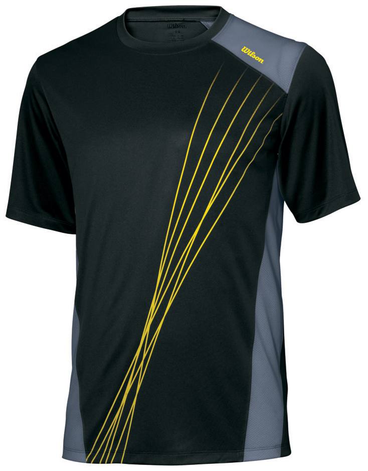 『即日出荷』 Wilson（ウイルソン）【Men's SSクルーシャツ WRA140300】テニスウェア【2011FW】