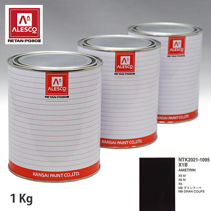関西ペイント PG80 調色 BMW X1B AMETRIN 1kg（原液）