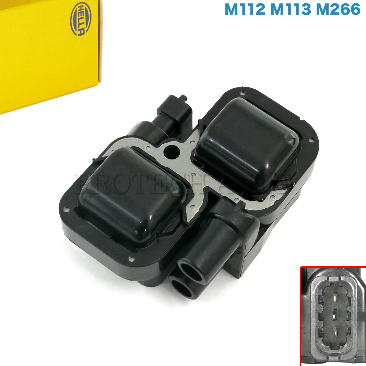 純正OEM HELLA製 ベンツ W463 W639 W251 G320 G500 G55AMG V350 3.2 R500 イグニッションコイル 0001587803 0001587303
