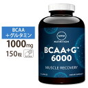 BCAA+G 6000 アルティメットリカバリフォーミュラ 150カプセル MRM(エムアールエム)筋肉/プロテイン/回復/アミノ酸