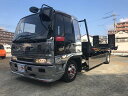 ヒノレンジャー ハイグレード AT フルフラット ウインチ リモコン ベッド(日野)【中古】