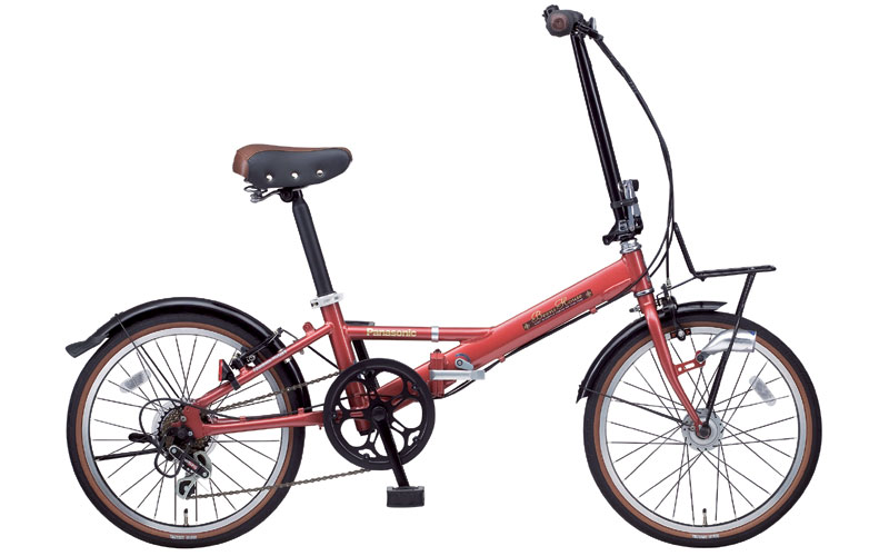 NEWモデル!パナソニック【Panasonic】ビーンズハウス【Beans House】 20インチ LED自動点灯ライト装備 折りたたみ自転車 外装6段変速 【100%組立出荷/整備済み】-ナショナル-