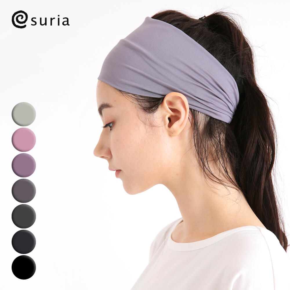スリア スイックヘアバンド ヨガウェア suria