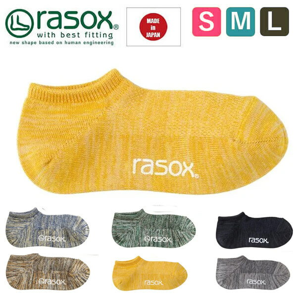 rasox ラソックス クールメッシュ・ロウ 吸汗速乾 レビュー記入でメール便送料無料 ラ…...:ps-sports:10003309