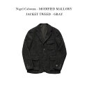 Nigel Cabourn - MODIFIED MALLORY JACKET TWEED - GRAY K iCWFP[{ MOD }[WPbg O[