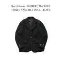 Nigel Cabourn - MODIFIED MALLORY JACKET WASHABLE WOOL - BLACK K iCWFP[{ MOD }[WPbg ubN