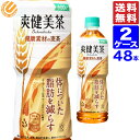爽健美茶 健康素材の麦茶 600ml PET 48本(24×2ケース)全国送料無料 メーカー直送 そうけんびちゃペットボトル 麦茶 爽健美茶むぎちゃ そうけんび 機能性食品 体脂肪を減らす