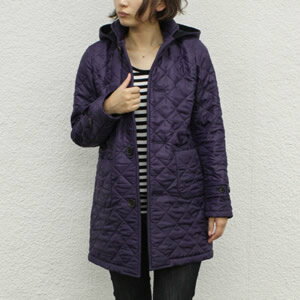 THE SMOCK SHOP(スモックショップ)×PUBLICPOLYESTER AIR QUILT 2WAY HOODED COAT内フリースナイロンキルトショールカラー2WAYコート8287-JS 【PUBLIC完全別注】