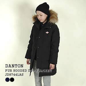 [N[|ΏۊO*] s\t/10{-11{\  2020AW _g/DANTON t@[t[ht_EWPbg _ER[g FUR HOODED DOWN JACKET JD-8744LAS fB[X Rrj\ 